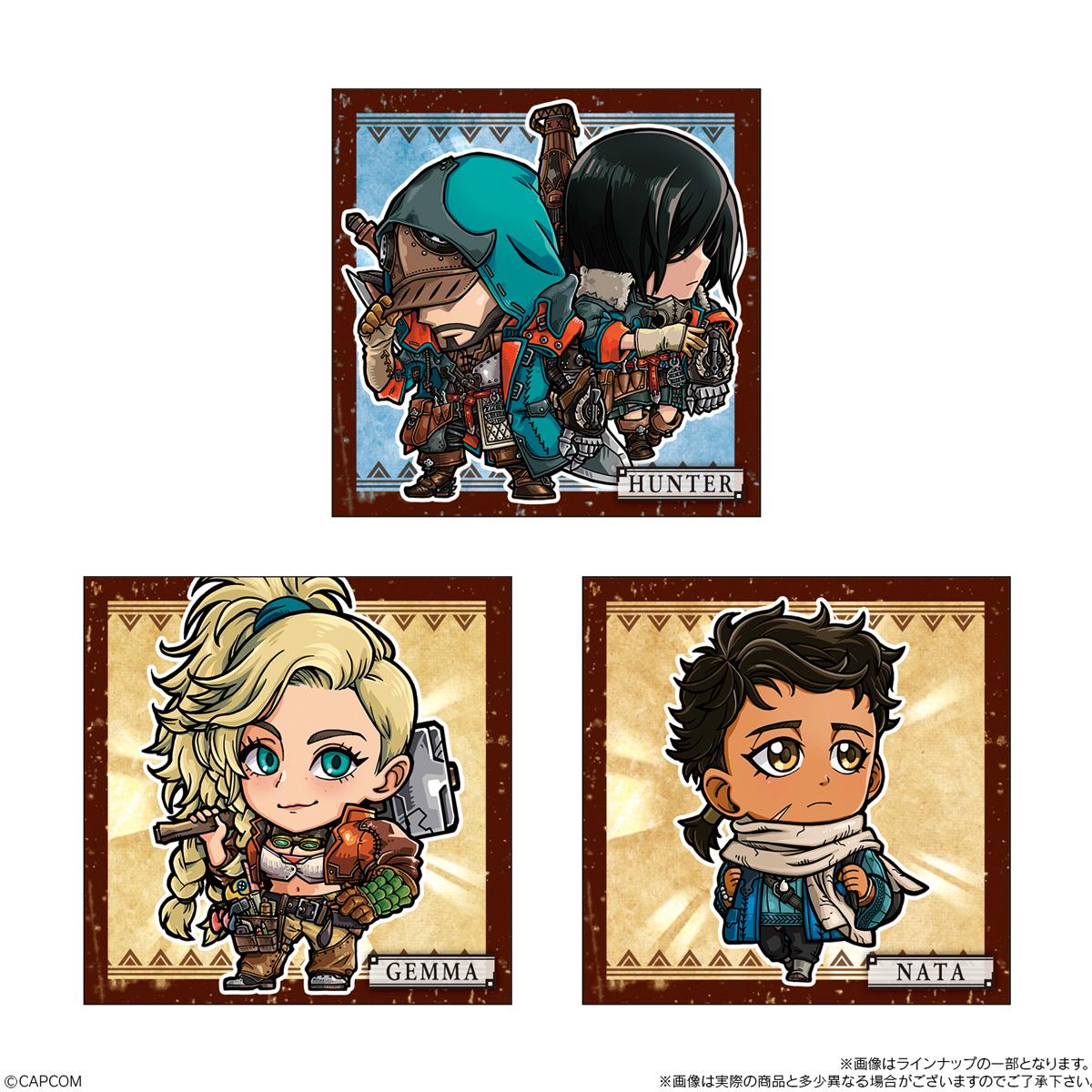 【食玩】にふぉるめーしょん『モンスターハンター シールウエハース』20個入りBOX-002