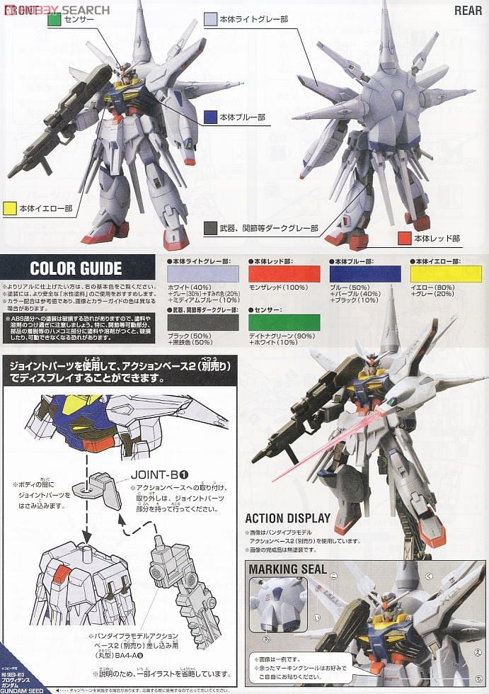 【再販】HG 1/144『R13 プロヴィデンスガンダム』機動戦士ガンダムSEED プラモデル-012