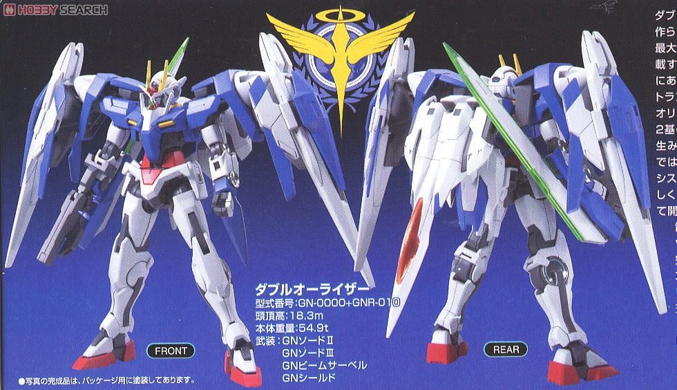 【再販】HG 1/144『ダブルオーライザー＋GNソードIII』機動戦士ガンダム00 プラモデル-004
