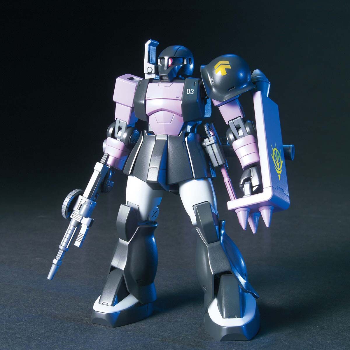 【再販】HGUC 1/144『ザクI 黒い三連星仕様』機動戦士ガンダム THE ORIGIN プラモデル-002