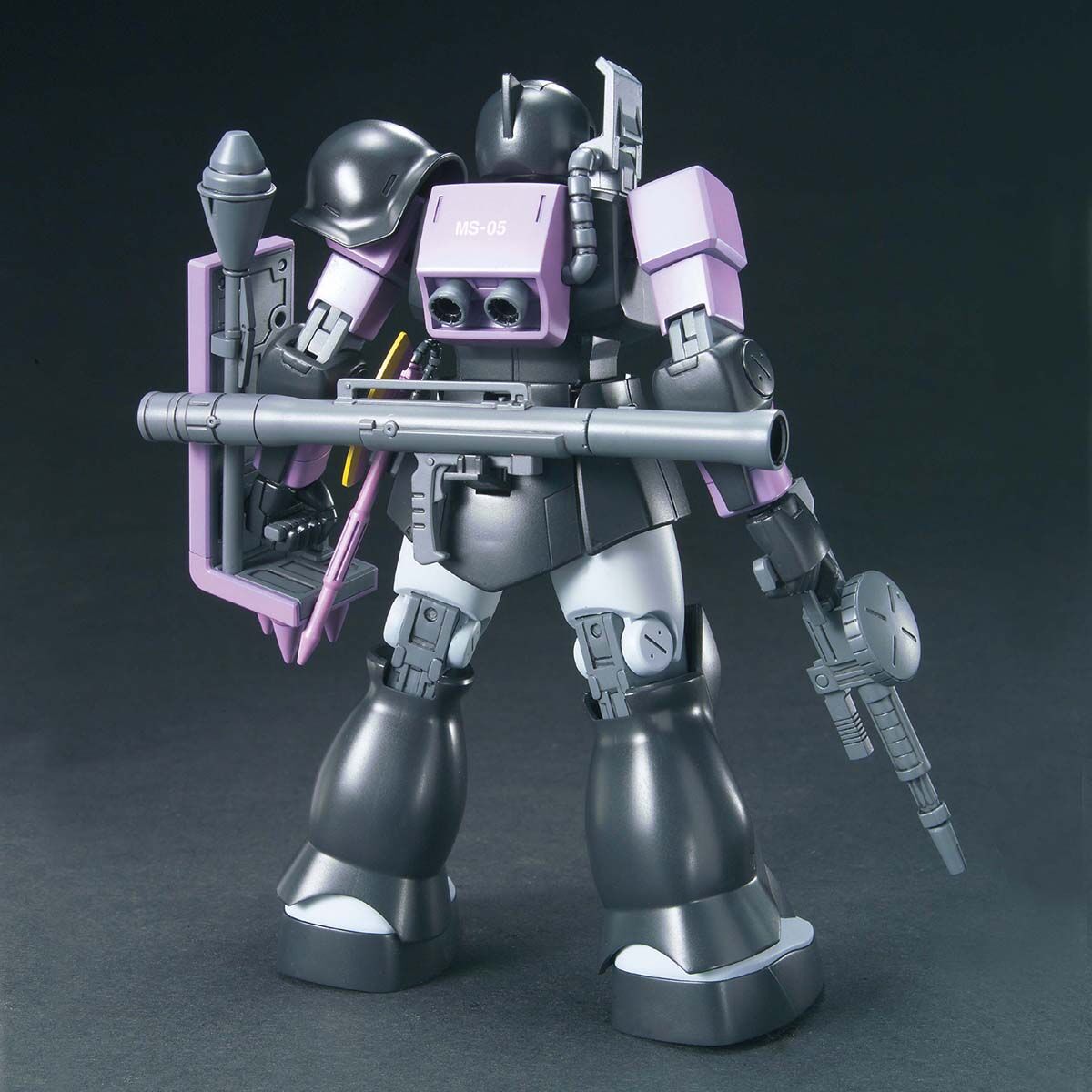 【再販】HGUC 1/144『ザクI 黒い三連星仕様』機動戦士ガンダム THE ORIGIN プラモデル-003