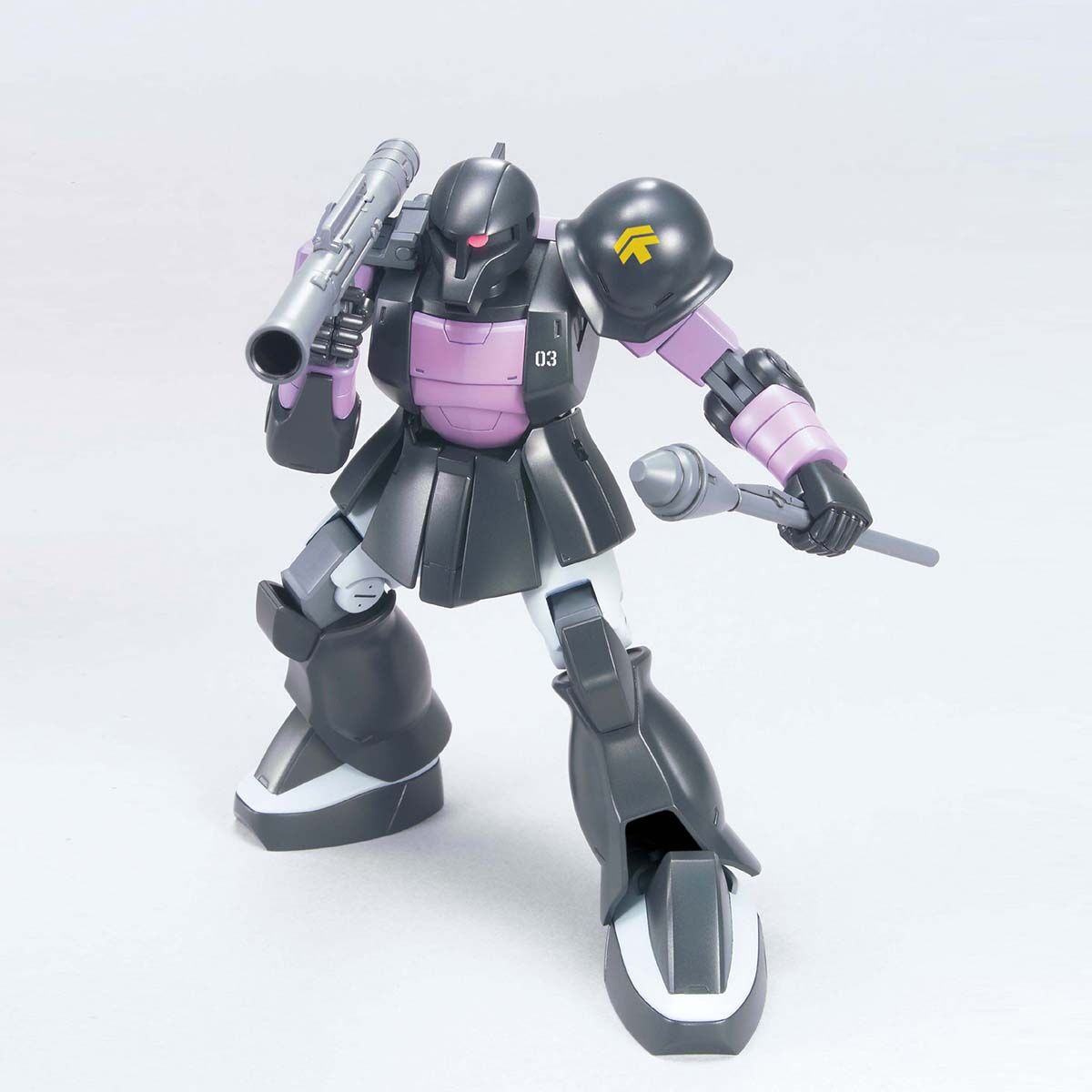 【再販】HGUC 1/144『ザクI 黒い三連星仕様』機動戦士ガンダム THE ORIGIN プラモデル-004