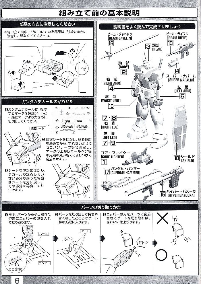 【再販】MG 1/100『RX-78-2ガンダム Ver2.0』機動戦士ガンダム プラモデル-020