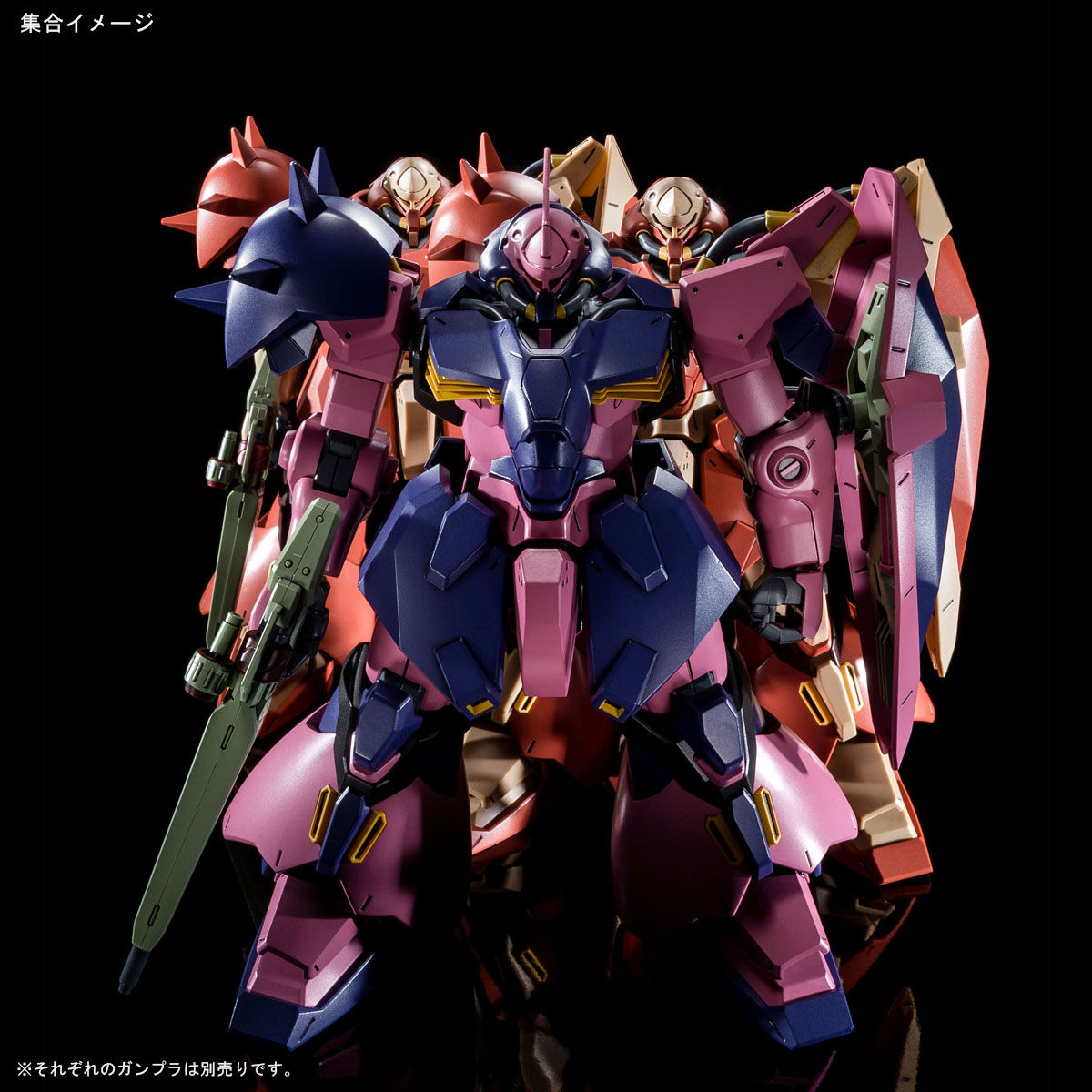 【限定販売】【再販】HG 1/144『メッサーF02型(指揮官機)』機動戦士ガンダム 閃光のハサウェイ プラモデル-006