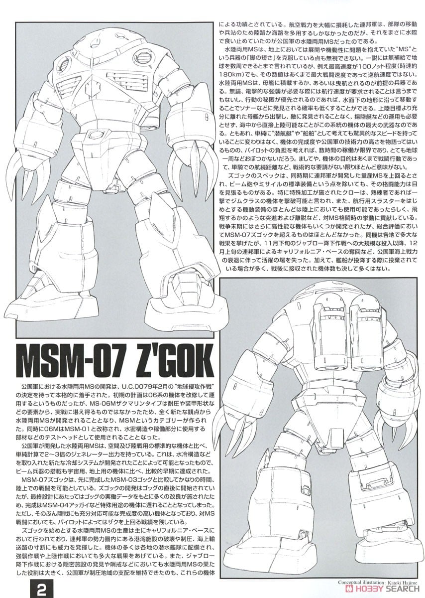 【再販】MG 1/100『量産型ズゴック』機動戦士ガンダム プラモデル-011