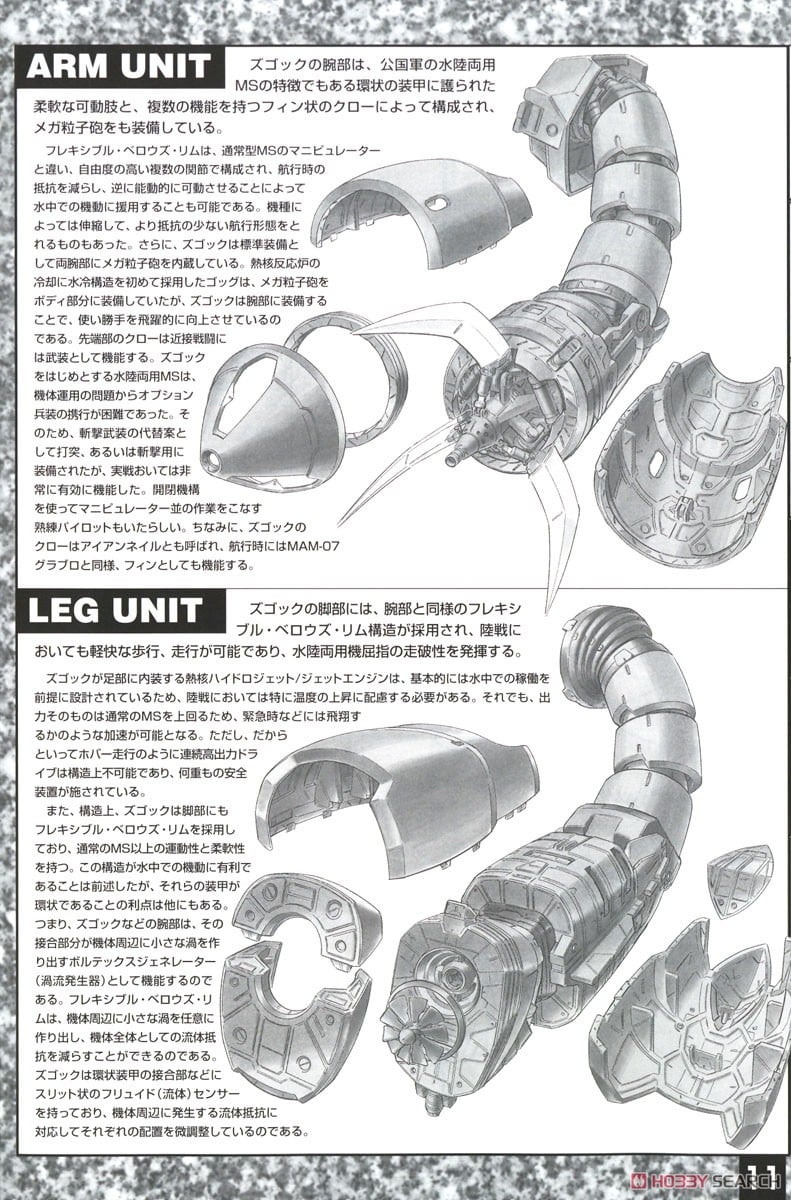 【再販】MG 1/100『量産型ズゴック』機動戦士ガンダム プラモデル-013