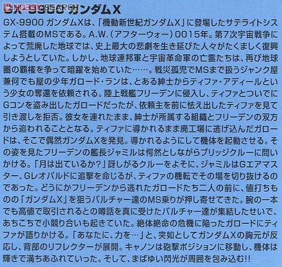 【再販】HGAW 1/144『ガンダムX（エックス）』機動新世紀ガンダムX プラモデル-010