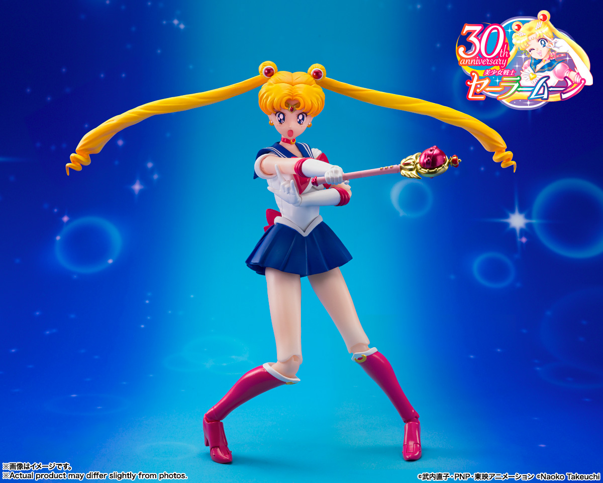 S.H.Figuarts『セーラームーン -Crystal Star Compact Edition-』美少女戦士セーラームーン 可動フィギュア-002