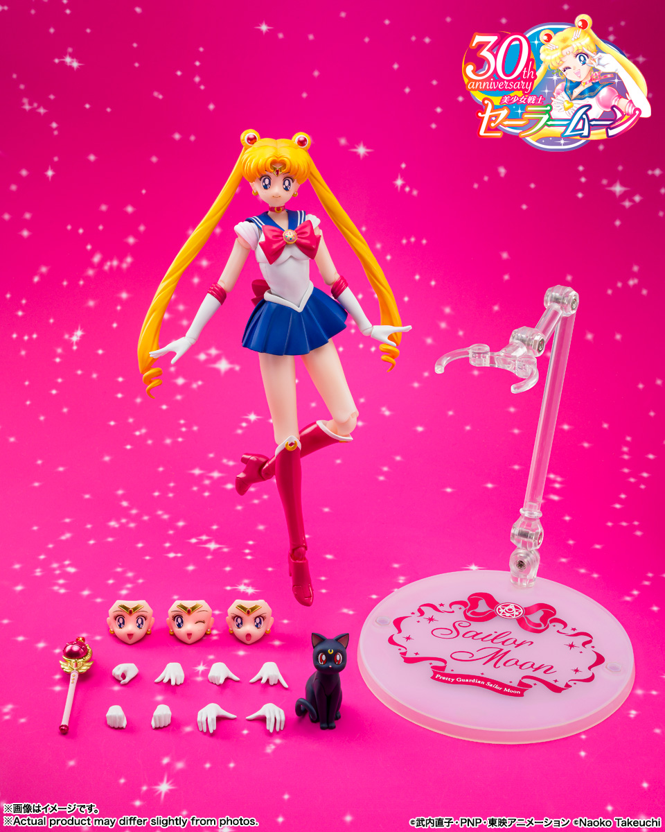 S.H.Figuarts『セーラームーン -Crystal Star Compact Edition-』美少女戦士セーラームーン 可動フィギュア-008