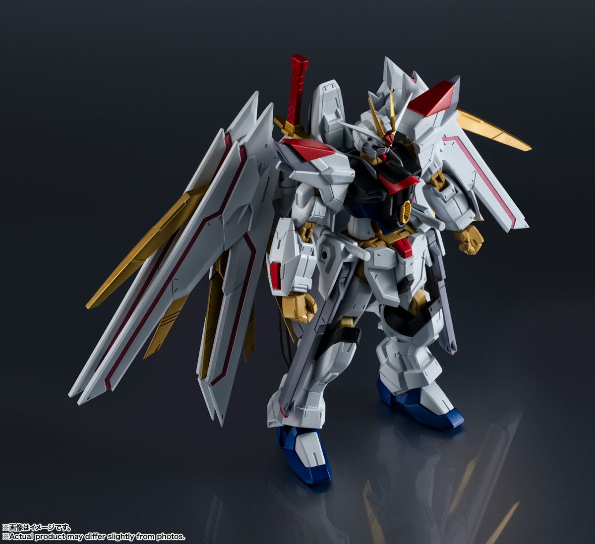 GUNDAM UNIVERSE『ZGMF/A-262PD-P MIGHTY STRIKE FREEDOM GUNDAM』マイティーストライクフリーダムガンダム 可動フィギュア-002