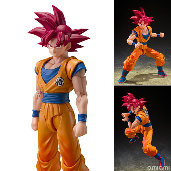 S.H.Figuarts『超サイヤ人ゴッド孫悟空〈神の気を纏いし姿〉』ドラゴンボール超 可動フィギュア