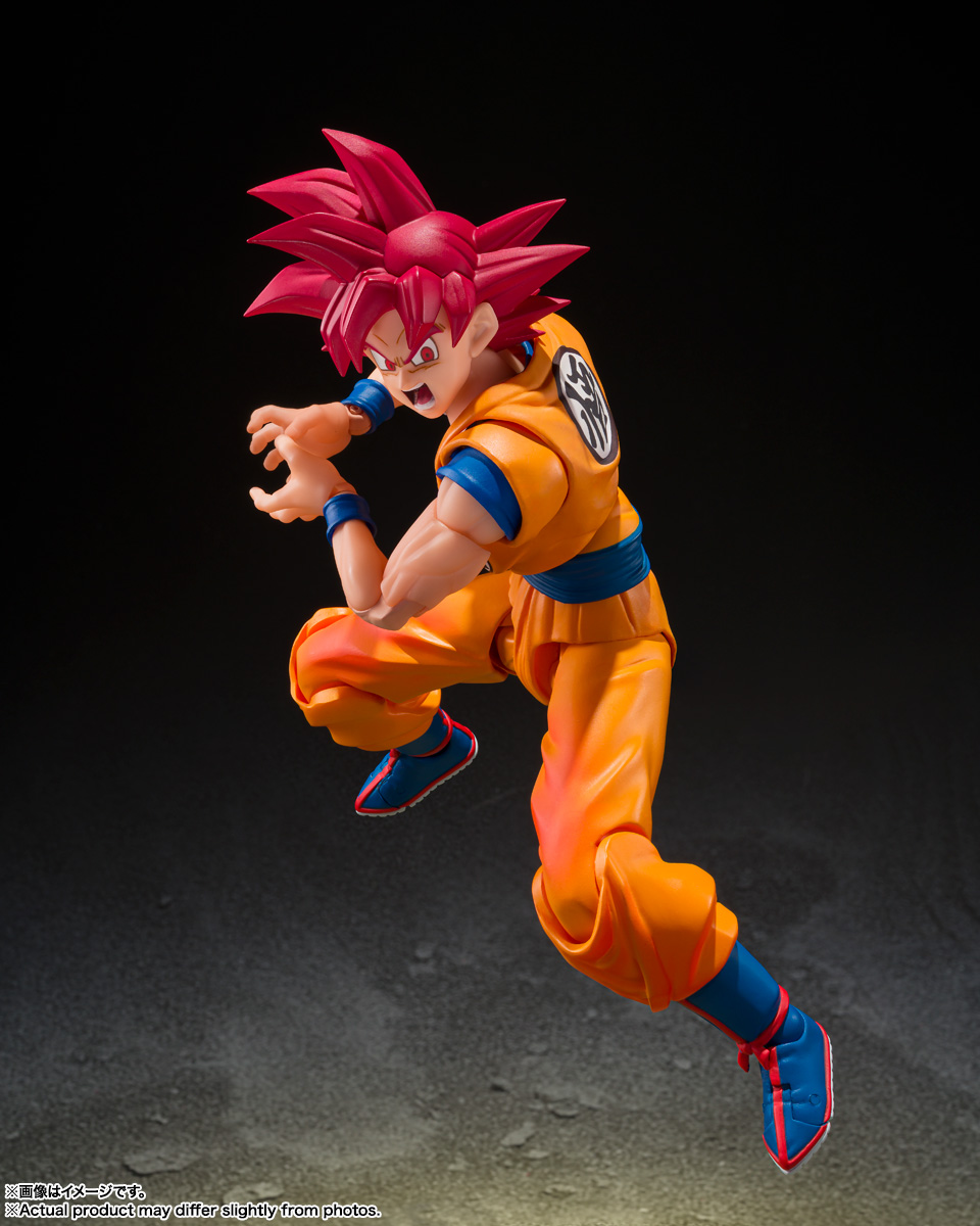 S.H.Figuarts『超サイヤ人ゴッド孫悟空〈神の気を纏いし姿〉』ドラゴンボール超 可動フィギュア-003