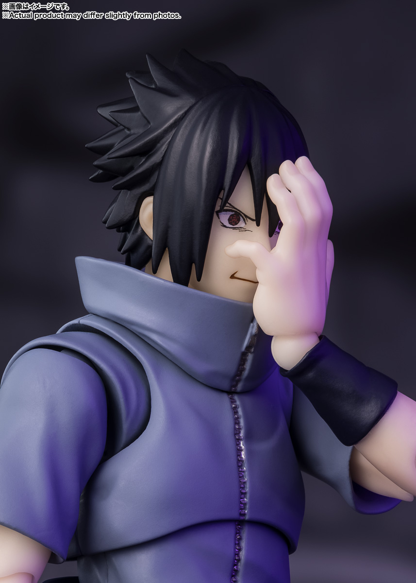 S.H.Figuarts『うちはサスケ -闇を焼き切る孤高の忍-』NARUTO -ナルト- 疾風伝 可動フィギュア-007