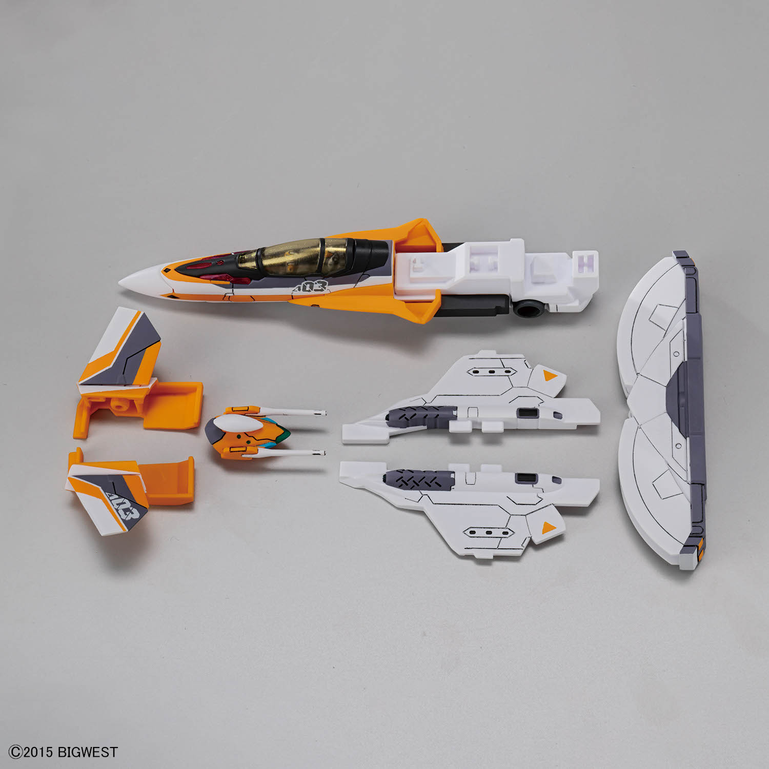 HG 1/100『VF-31E ジークフリード（チャック・マスタング機）』マクロスΔ プラモデル-006