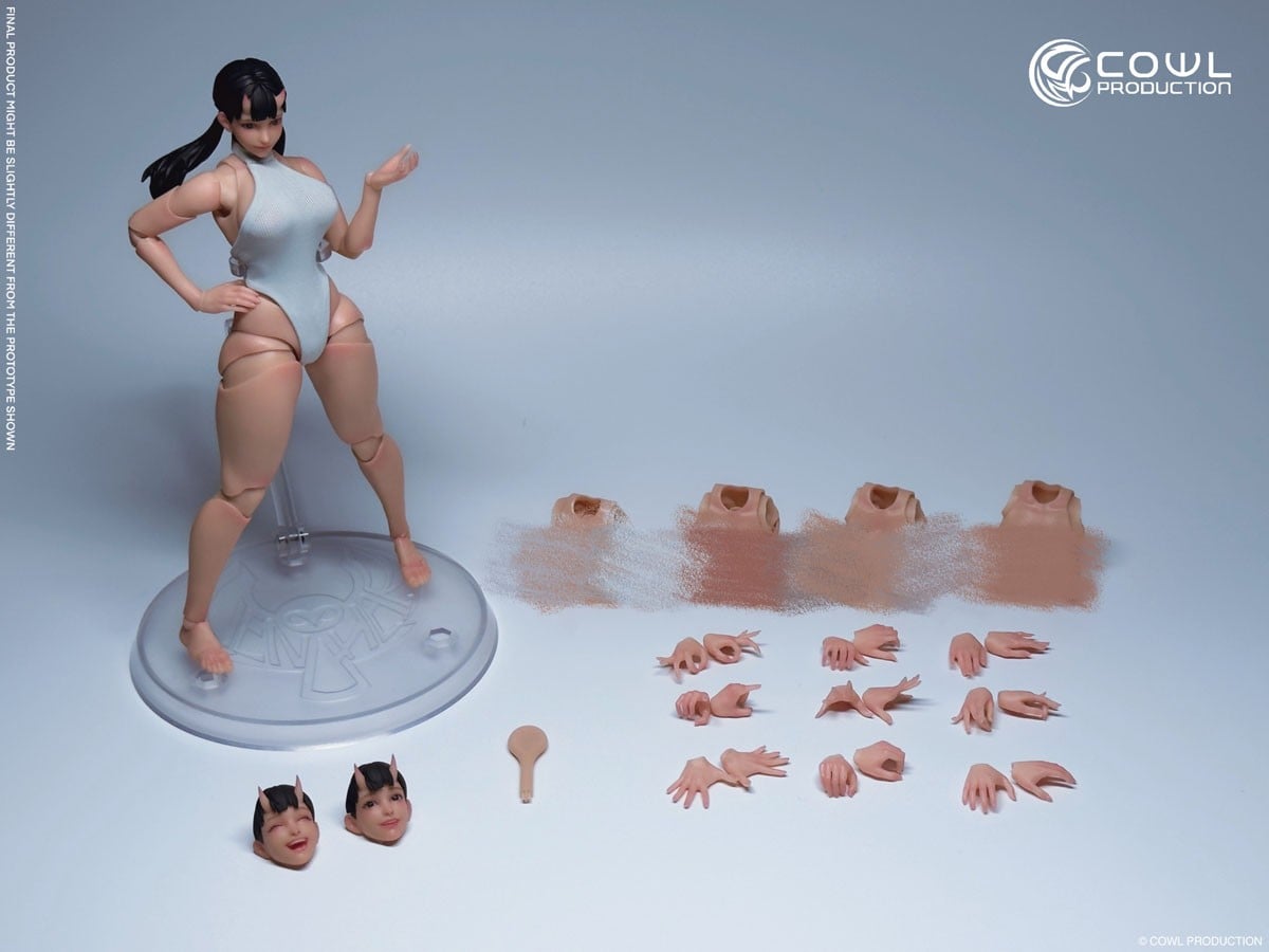 1/12『CP01 鬼 スケール（メイク済み）』可動フィギュア-001