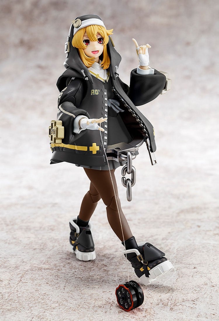 GUILTY GEAR -STRIVE-『ブリジット BLACK COLOR Ver.』可動プラスチックモデルキット-004