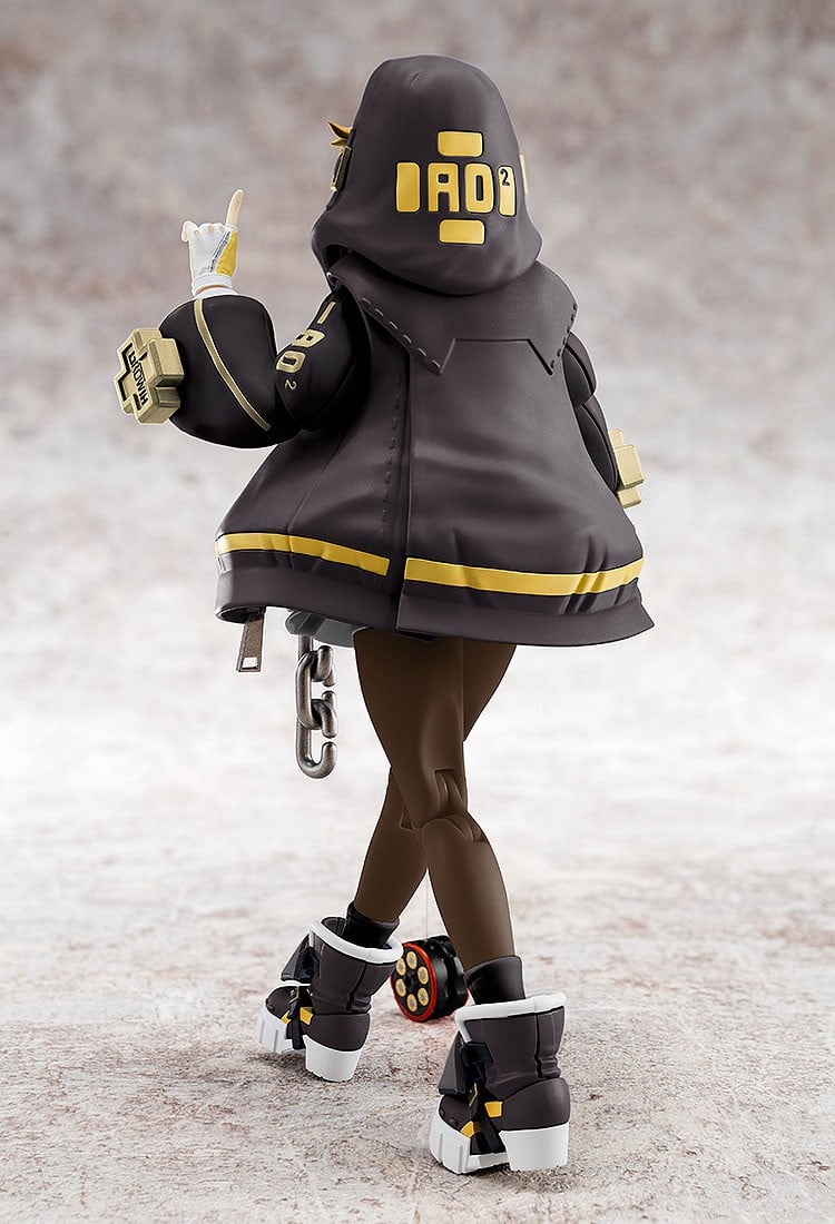 GUILTY GEAR -STRIVE-『ブリジット BLACK COLOR Ver.』可動プラスチックモデルキット-005