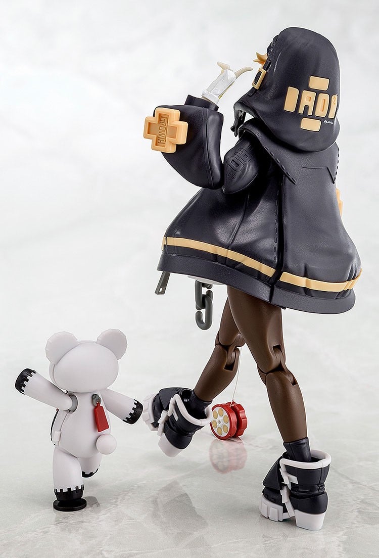 GUILTY GEAR -STRIVE-『ブリジット BLACK COLOR Ver.』可動プラスチックモデルキット-010