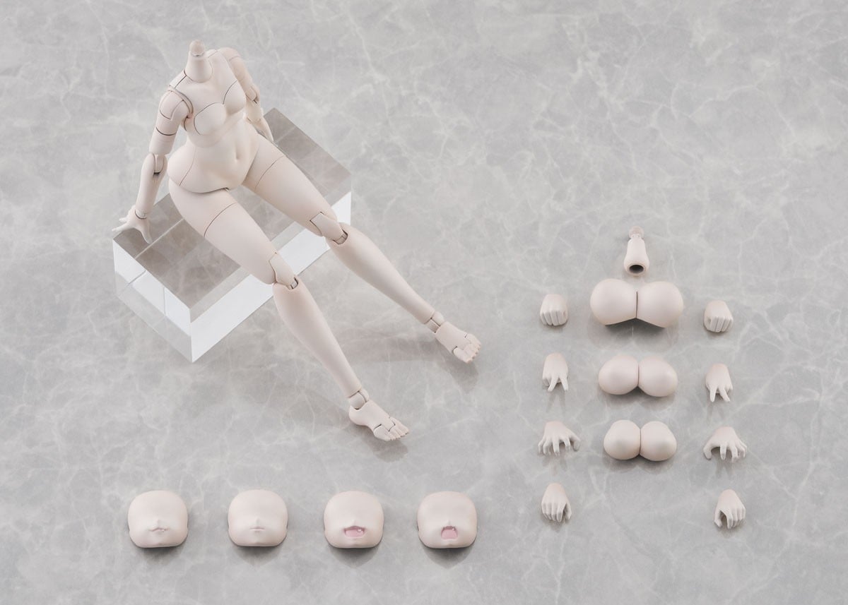 けもプラ『No.KP-03R ハイイロオオカミ』プラモデル-018