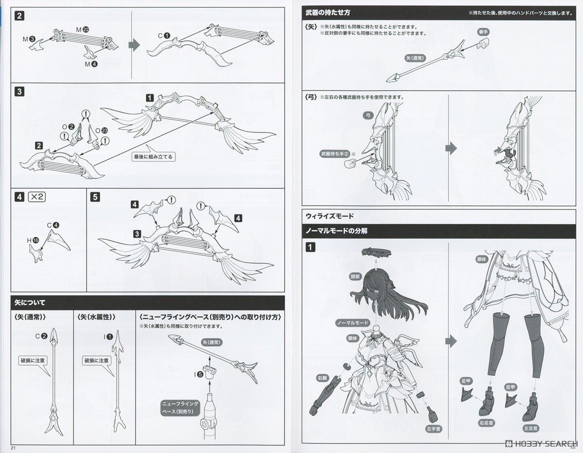 【再販】アルカナディア『エルメダ』プラモデル-047