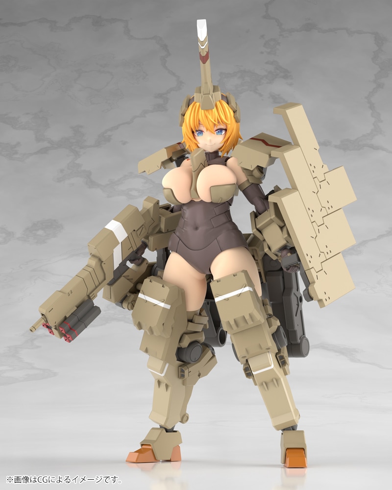 【再販】フレームアームズ・ガール『輝鎚・甲』プラモデル-001