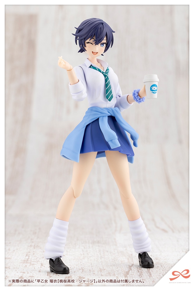 創彩少女庭園『早乙女 瑠衣【桃桜高校・ジャージ】』1/10 プラモデル-021
