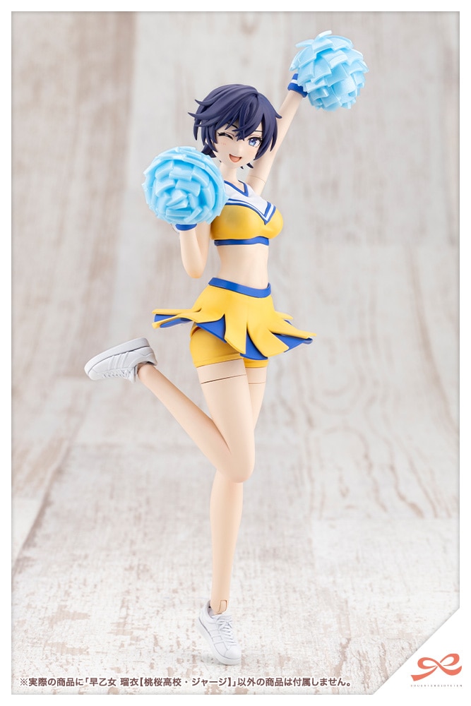 創彩少女庭園『早乙女 瑠衣【桃桜高校・ジャージ】』1/10 プラモデル-022