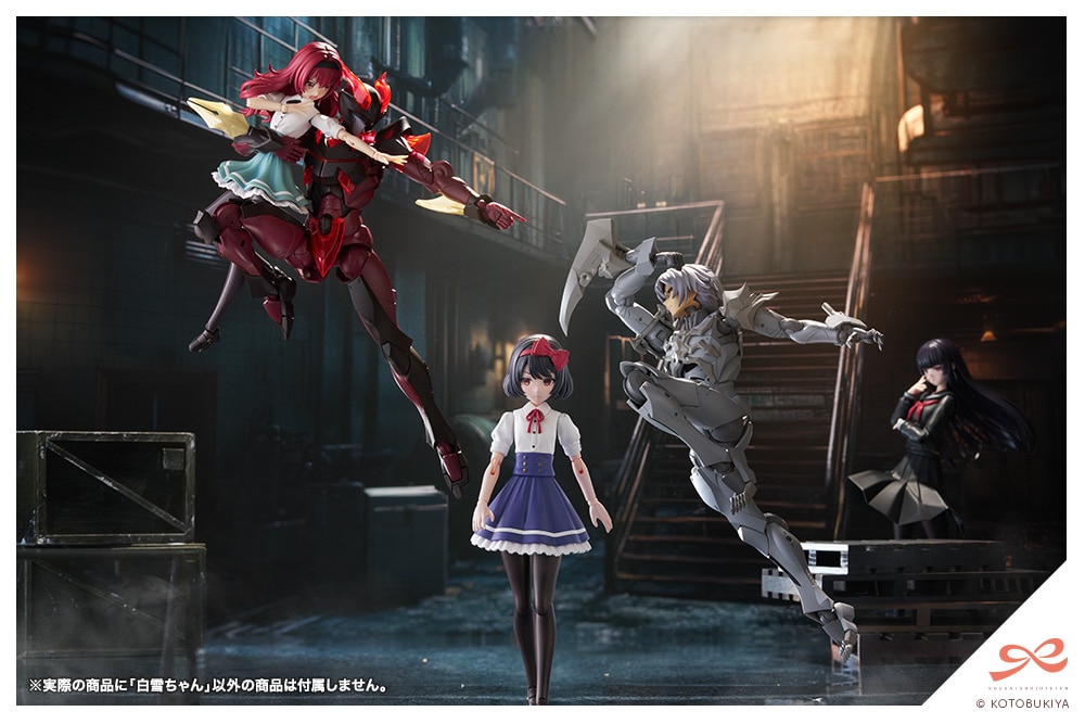 創彩少女庭園『白雪ちゃん』1/10 プラモデル-021