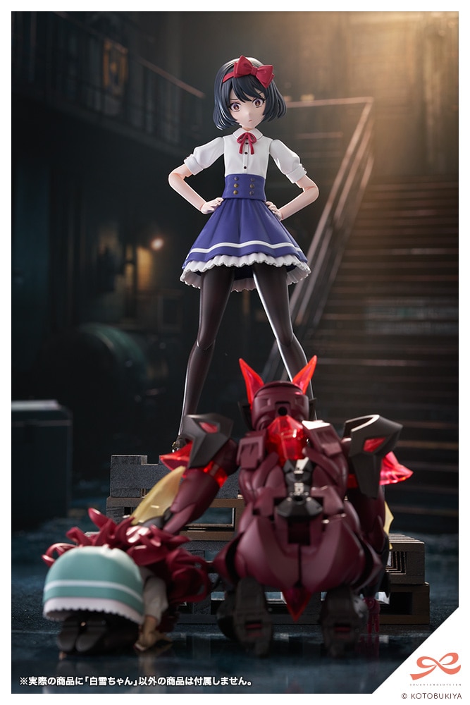 創彩少女庭園『白雪ちゃん』1/10 プラモデル-022