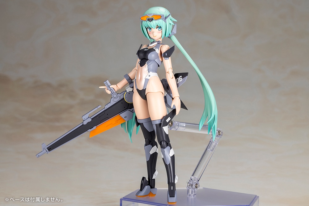 フレームアームズ・ガール『スティレット Swimsuit Low Visibility Ver.』プラモデル-002