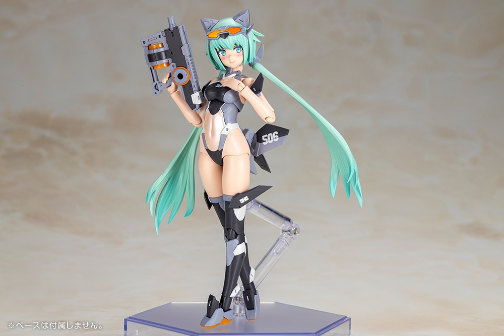 フレームアームズ・ガール『スティレット Swimsuit Low Visibility Ver.』プラモデル-007