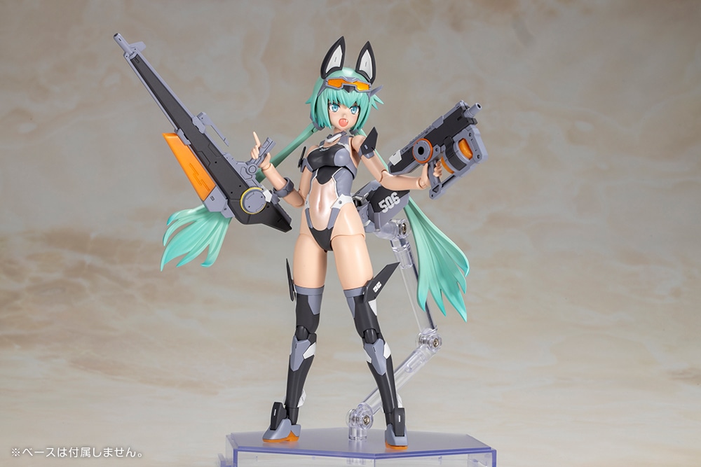 フレームアームズ・ガール『スティレット Swimsuit Low Visibility Ver.』プラモデル-008