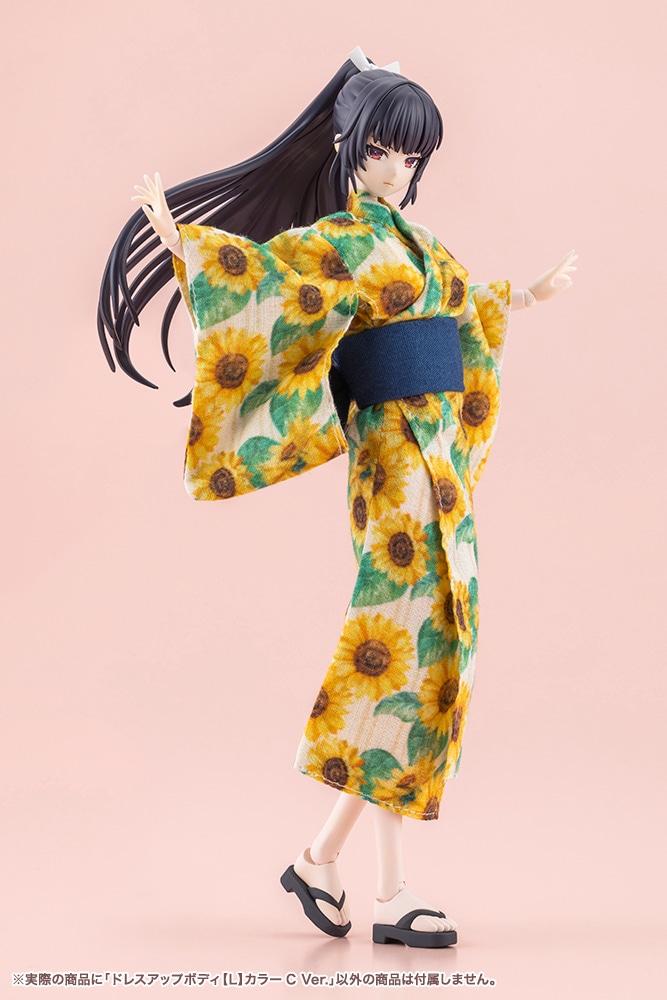 創彩少女庭園『ドレスアップボディ【L】カラーC Ver.』1/10 プラモデル-014