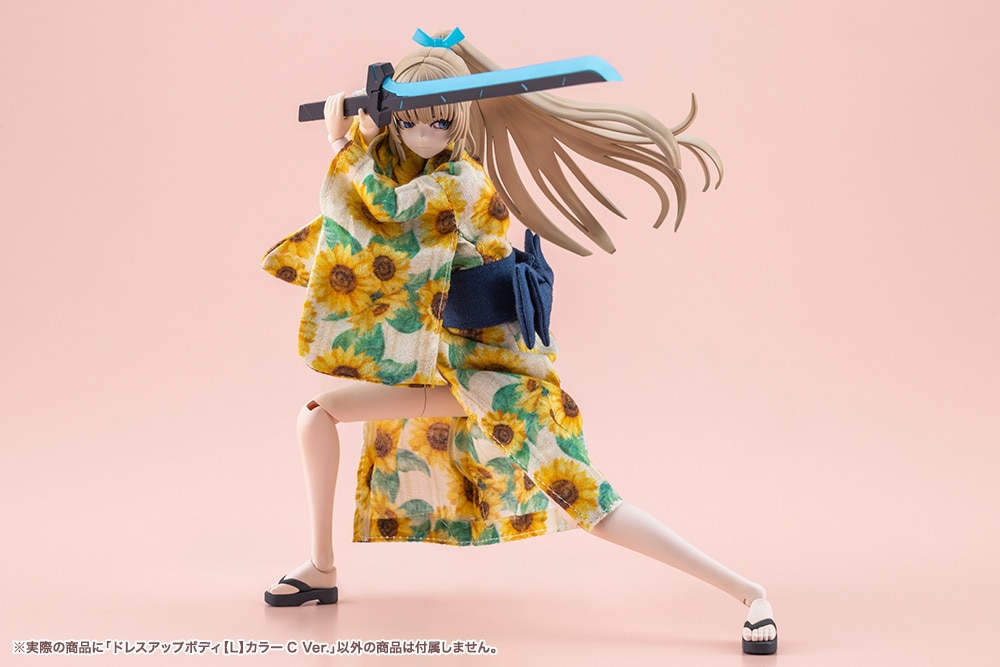 創彩少女庭園『ドレスアップボディ【L】カラーC Ver.』1/10 プラモデル-015