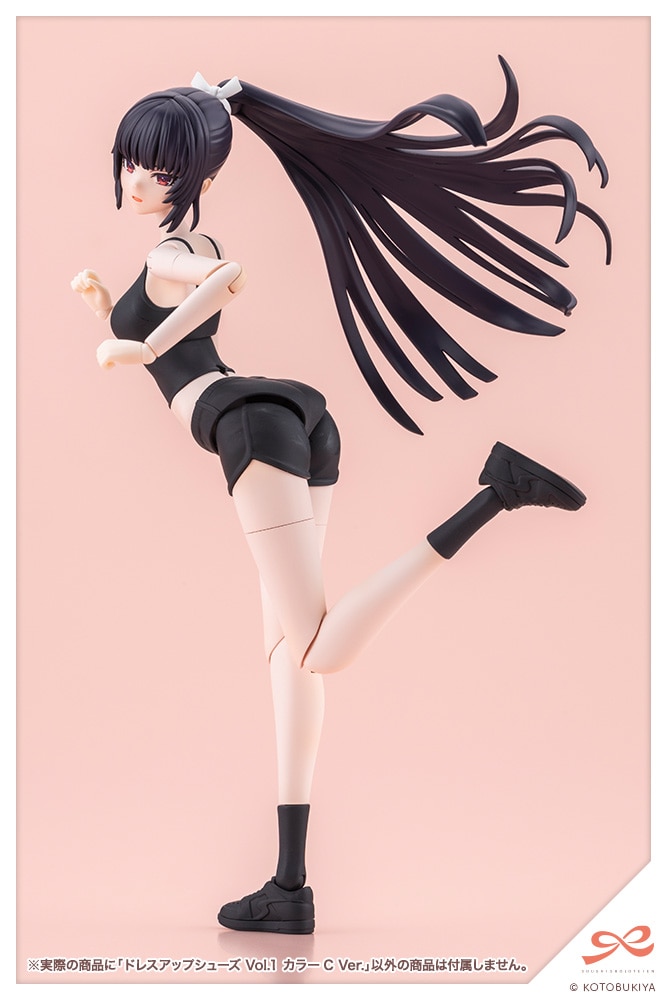 創彩少女庭園『ドレスアップボディ【L】カラーC Ver.』1/10 プラモデル-018