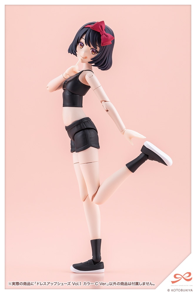 創彩少女庭園『ドレスアップボディ【L】カラーC Ver.』1/10 プラモデル-019