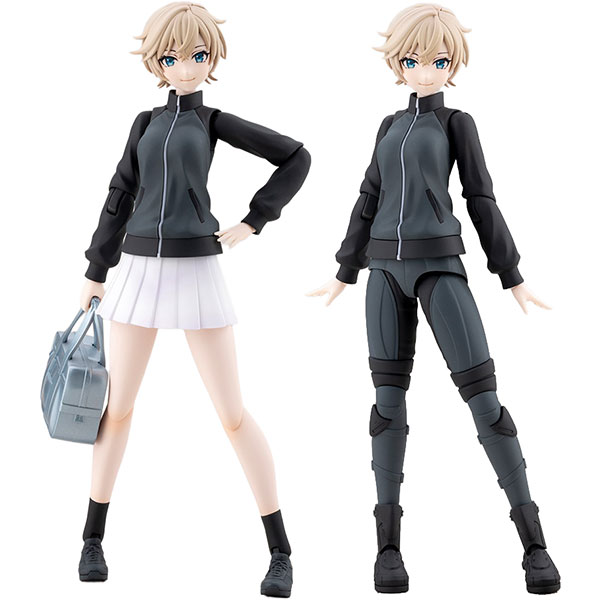 【限定販売】創彩少女庭園『早乙女 瑠衣【桃桜高校・ジャージ】ドリーミングスタイル ミッドナイトオニキス』プラモデル