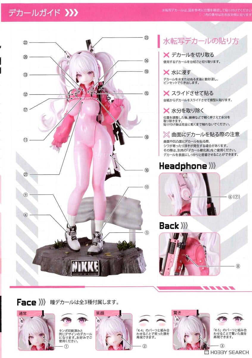 【再販】XMUSE『アリス』勝利の女神：NIKKE プラスチックモデルキット-032