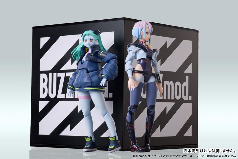 【限定販売】BUZZmod.『レベッカ』サイバーパンク： エッジランナーズ 1/12 アクションフィギュア-009