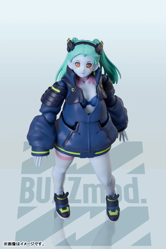 【限定販売】BUZZmod.『レベッカ』サイバーパンク： エッジランナーズ 1/12 アクションフィギュア-012