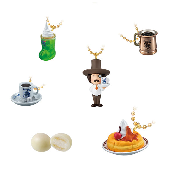 【食玩】『コメダ珈琲店 マスコット＆シロノワール風味チョコボーロ』10個入りBOX