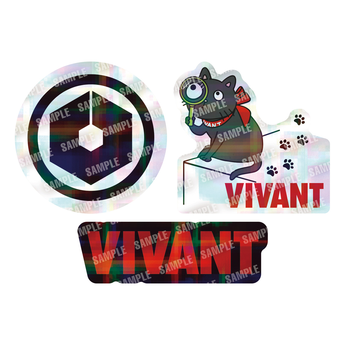 【食玩】『日曜劇場「VIVANT」 ステッカー付きグミ』12個入りBOX-001
