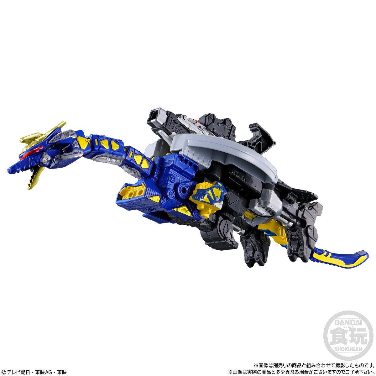 【食玩】ミニプラ『超宇宙刑事ギャバン インフィニティキット02 ギャバリオンドルネード』プラモデル-004