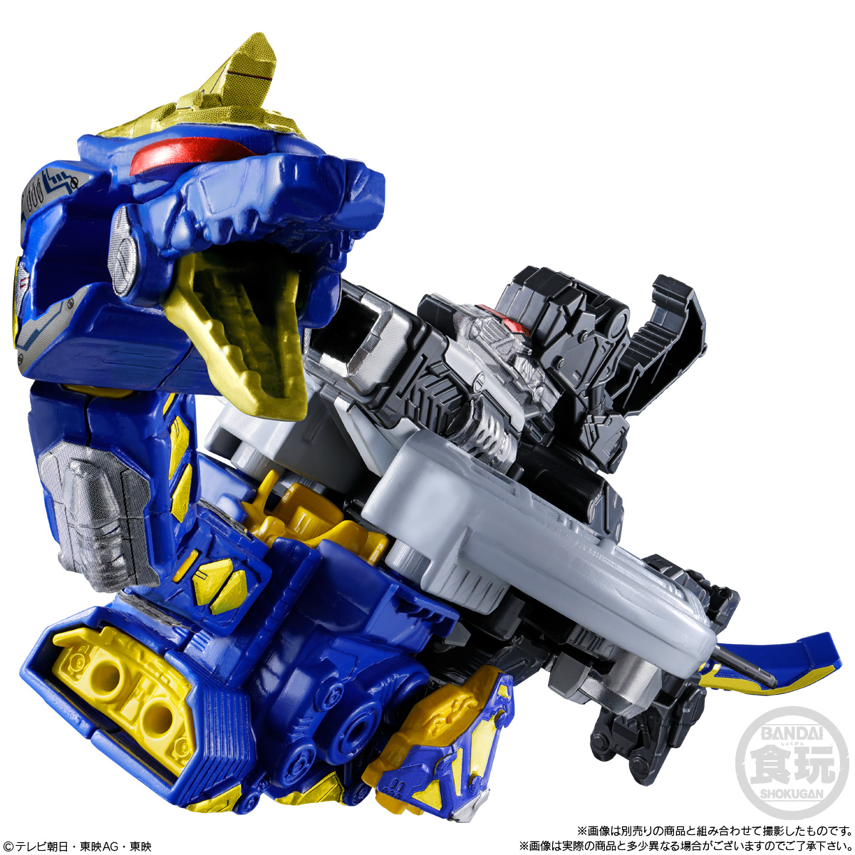 【食玩】ミニプラ『超宇宙刑事ギャバン インフィニティキット02 ギャバリオンドルネード』プラモデル-005