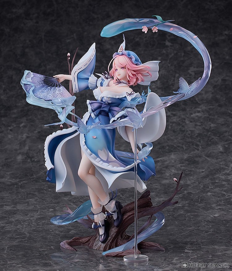 東方Project『西行寺幽々子 天衣無縫の亡霊 Ver.』1/7 完成品フィギュア-002