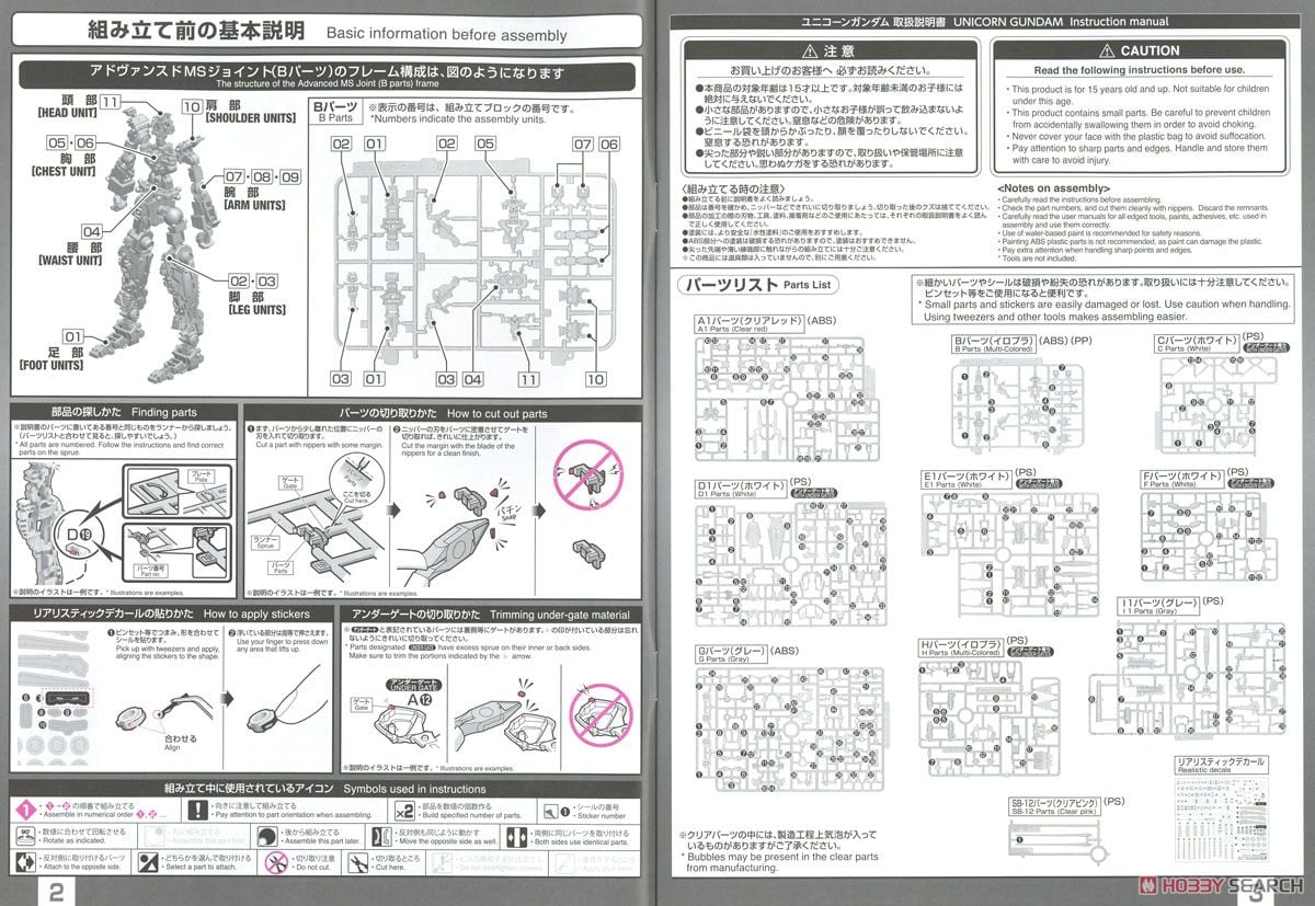 【再販】RG 1/144『ユニコーンガンダム』機動戦士ガンダムUC プラモデル-060