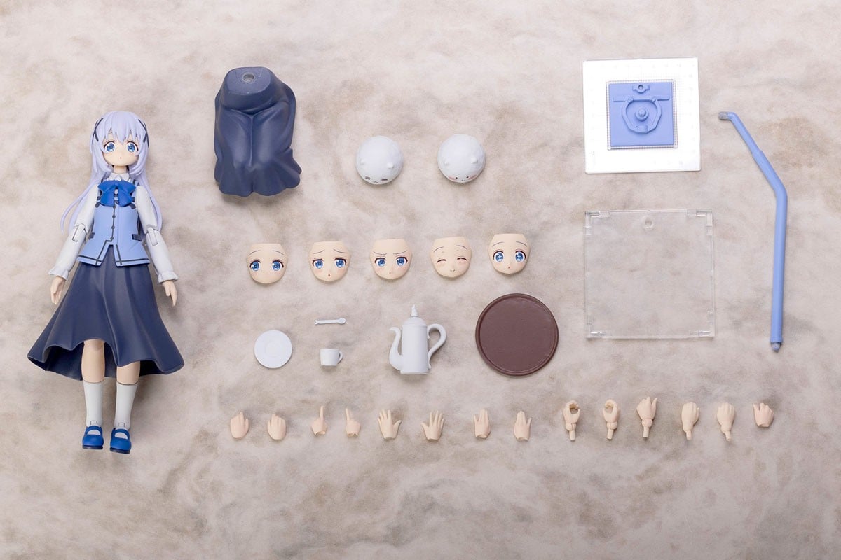 プラフィア『チノ』ご注文はうさぎですか？ BLOOM プラモデル-008