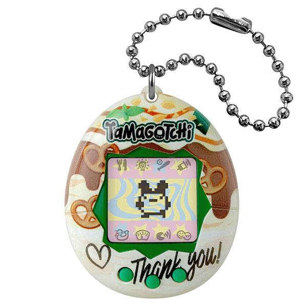 たまごっち『Original Tamagotchi Caramel Nuts（オリジナルたまごっち エンジェル・カルーセル）』電子ゲーム
