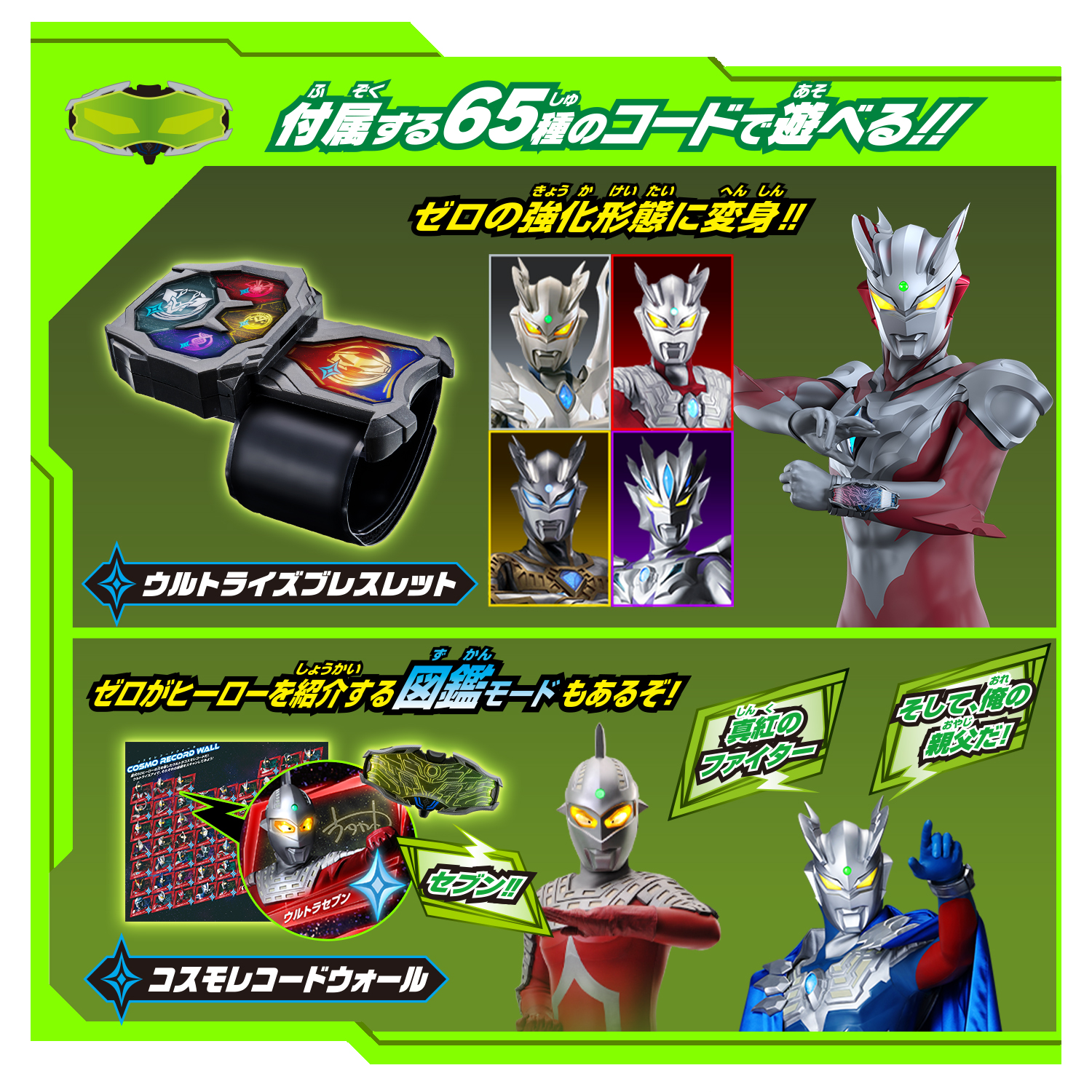 ウルトラマンゼロ『DXウルトライズアイ』変身なりきり-007