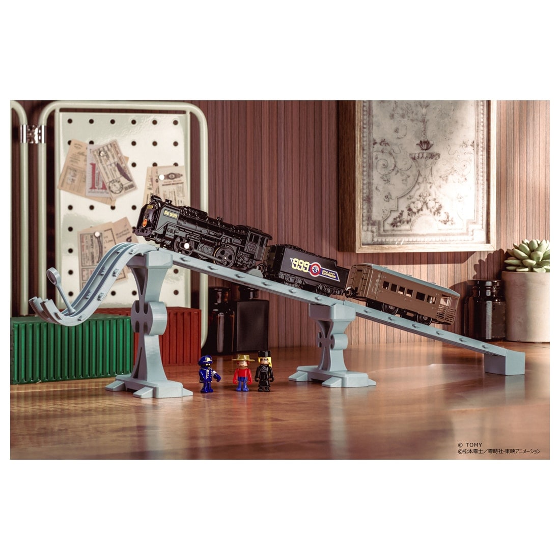 プラレール『999号』銀河鉄道999 鉄道玩具-006